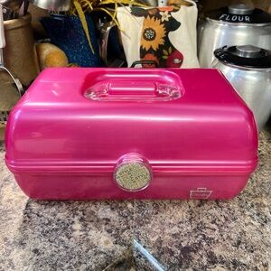 Caboodles Hot Pink Cosmetic Organizer